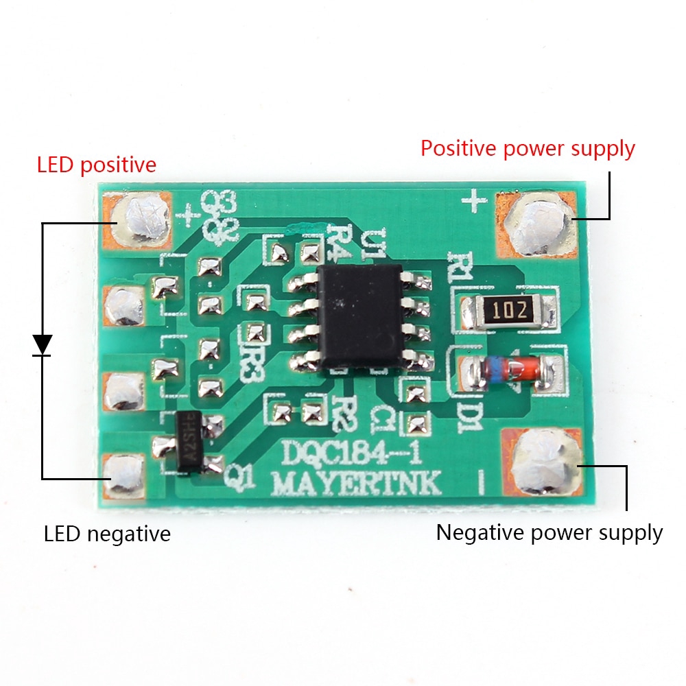 DC 3V-12V Gradient Light Controller Automatic Dimmer Breathing Light Driver Module Lamp With Slow Flashing Module Chip IC