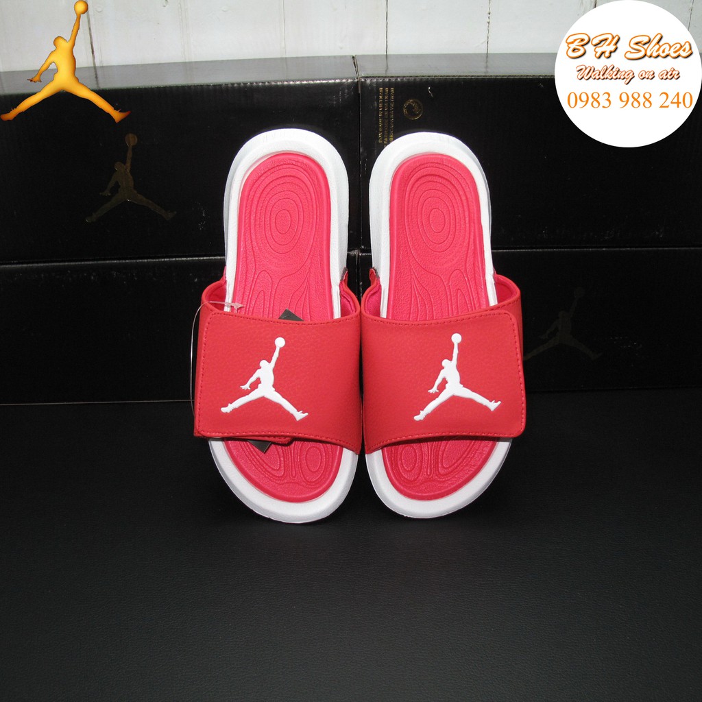 Dép Jordan hydro 6 Free ship + hộp hàng loại 1.1 JD bóng rổ siêu cấp quai ngang dán nam nữ unisex hot trend. BH Slippers