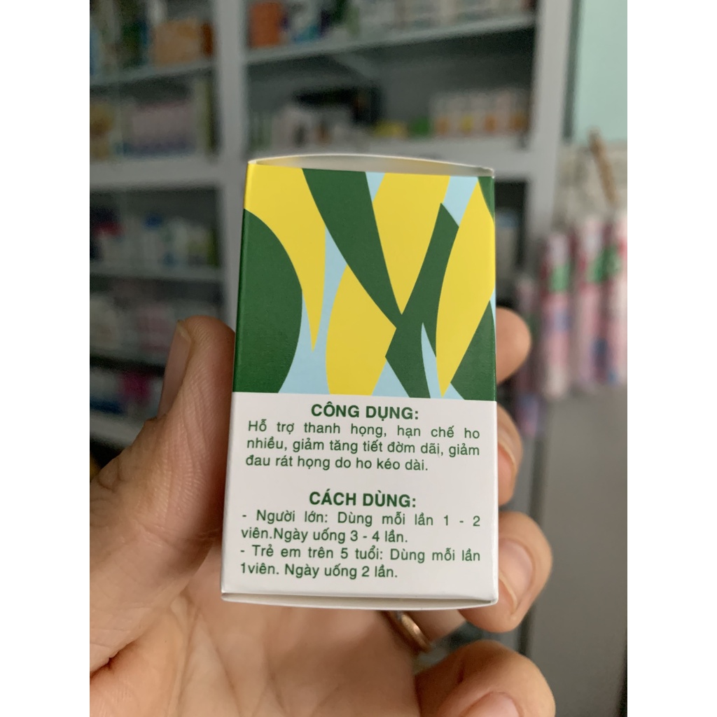 Eucaphor- Viên uống sát khuẩn hô hấp giảm ho eucaphor- Nhà Thuốc Mỹ Kim