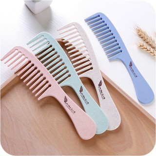 Lược răng thưa chải tóc xoăn, tóc rối