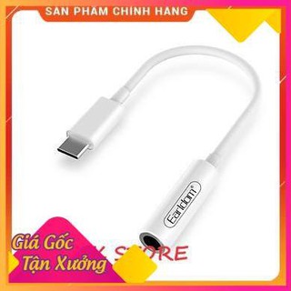 Cáp chuyển đổi Earldom type c sang 3.5 (chính hãng,BH 6T) shop new chat luong