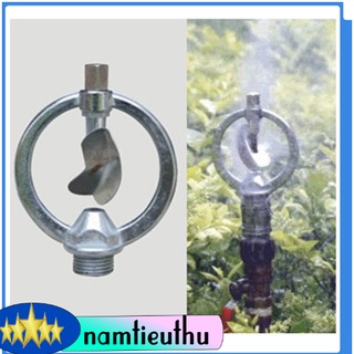 Béc tưới cây inox ren ngoài 21 xoay thân 360 độ