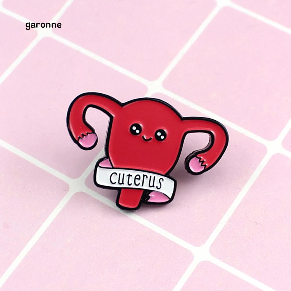 Ghim cài áo thời trang với hình ảnh cách điệu dễ thương kích thước 2.2cm x 3.1cm