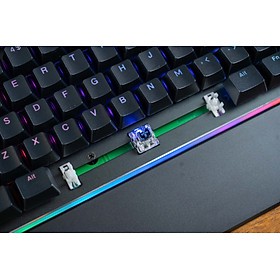 Bàn phím Gaming E-Dra EK308 RGB Plus - Phím Cơ Quang Học - Phiên bản nâng cấp - Phím Multimedia - Chính Hãng - B.h 24T