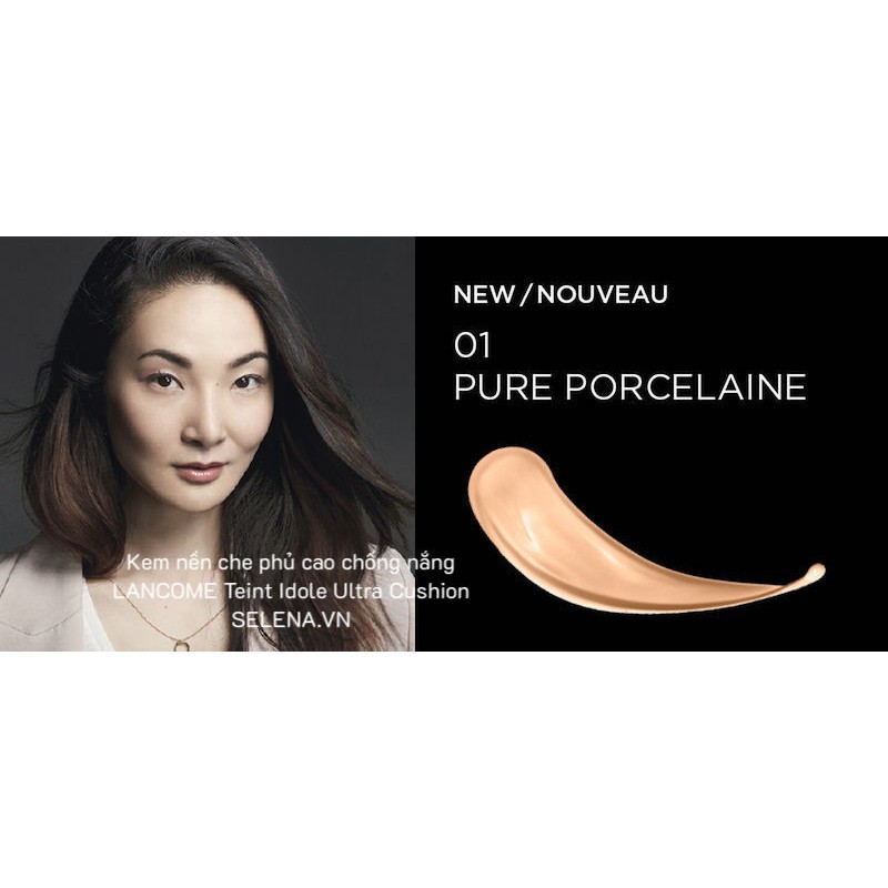 [FREESHIP]  Kem nền che phủ cao chống nắng LANCOME Teint Idole Ultra Cushion