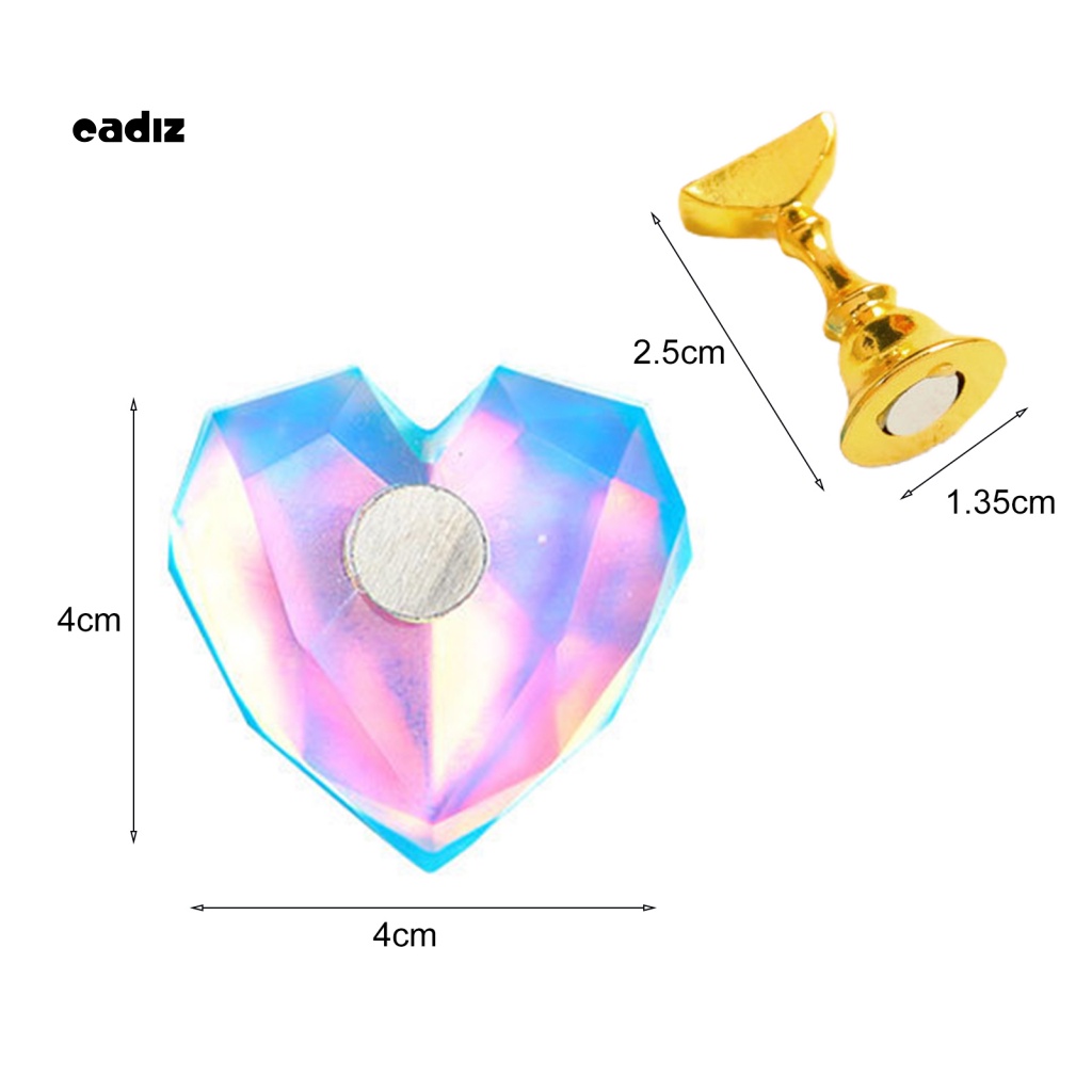 Giá Đỡ Từ Tính Bằng Acrylic Dùng Trang Trí Móng Tay DIY