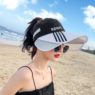 Nón Rộng Vành Hở Đầu Chống Nắng Cho Nữ