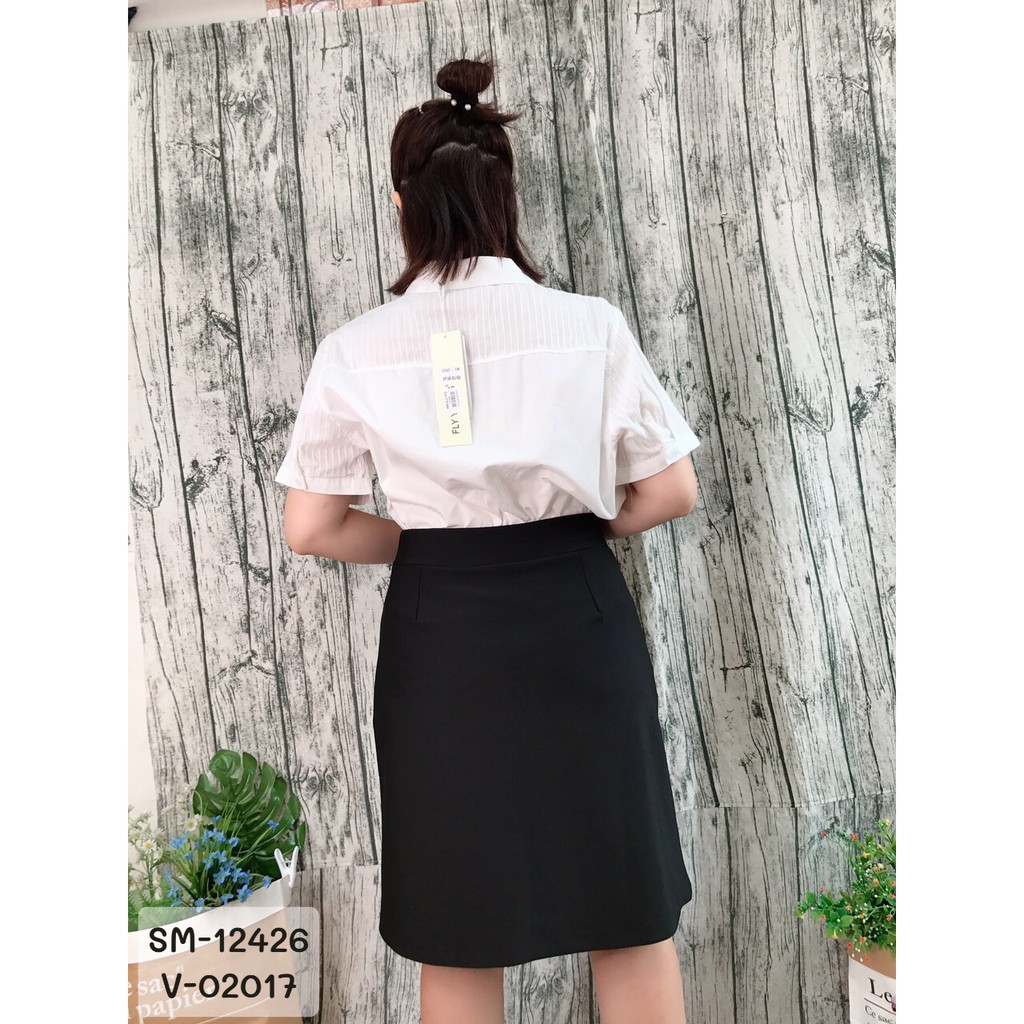 Quần váy BIGSIZE form chữ A 2 túi công sở QV.QC 02017