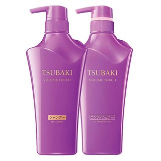 Bộ dầu gội và xả bảo vệ ngăn rụng tóc Shiseido Tsubaki Volume Touch 500ml/ chai