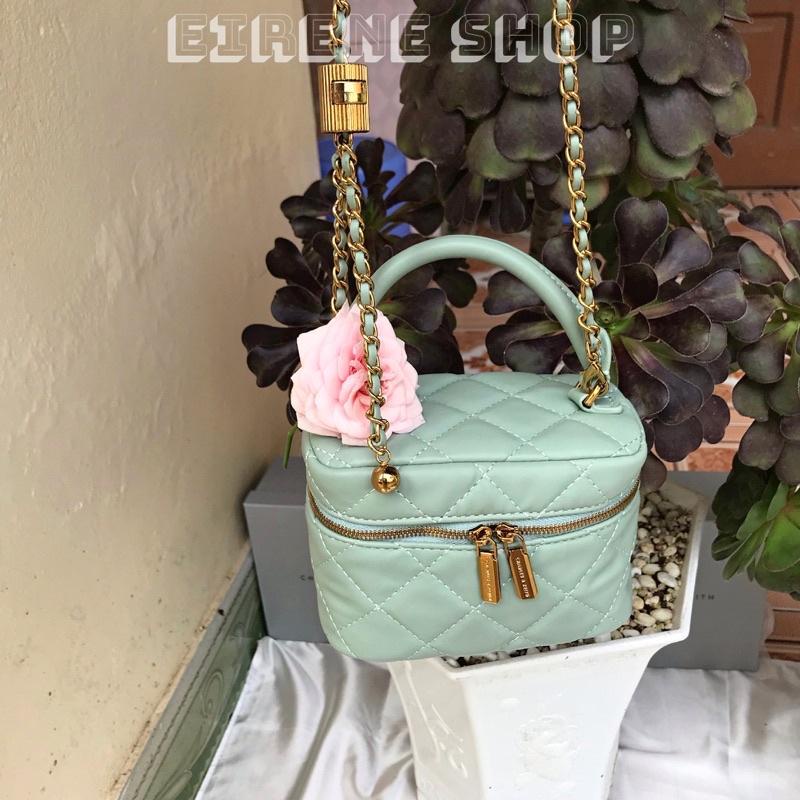 Túi Cốp chần trám da mềm trơn fullbox sẵn năm màu