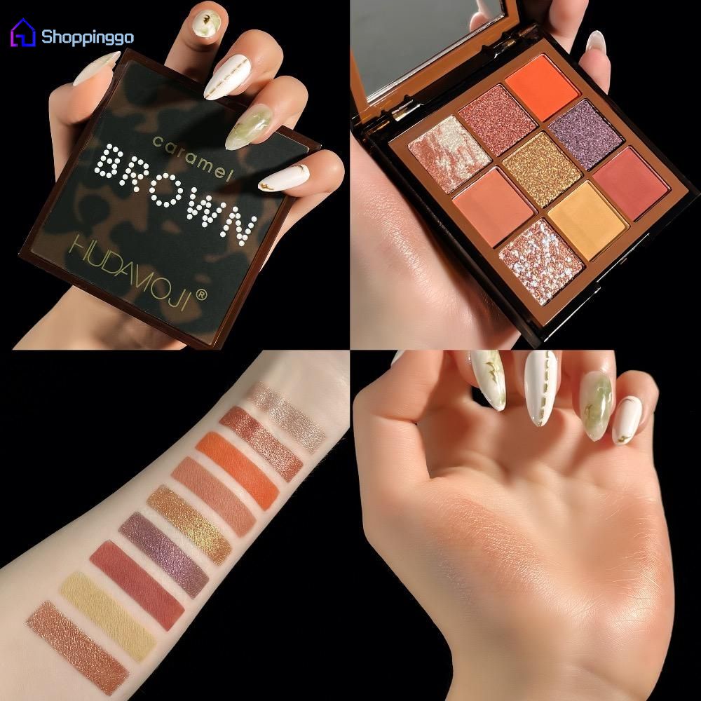 Bảng phấn mắt 9 màu sắc hiệu ứng lì/ ánh nhũ ngọc trai thời trang
 | BigBuy360 - bigbuy360.vn