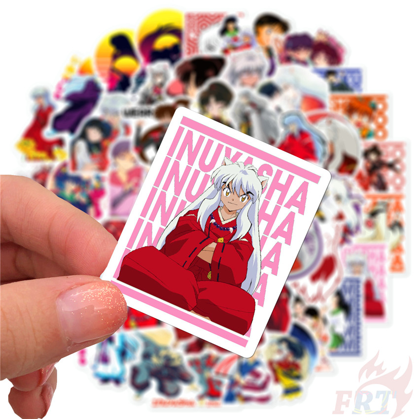 ❉ Inuyasha - Series 04 Anime Sesshoumaru Naraku Stickers ❉ 50Pcs/Set DIY Fashion Luggage Laptop Skateboard Decals Doodle Stickers