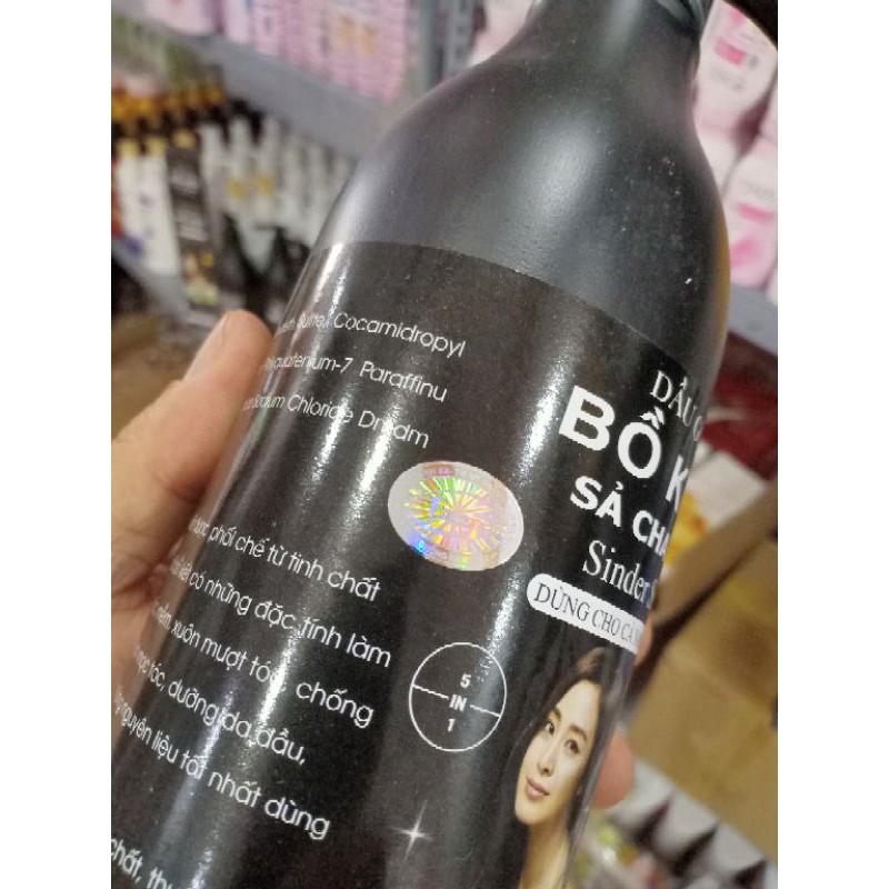  Dầu gội bưởi bồ kết sả chanh ai dè silk 800ml ( Chai đen ) | BigBuy360 - bigbuy360.vn