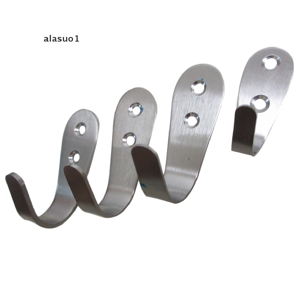 1 Móc Treo Đồ Bằng Thép Không Gỉ Tiện Dụng Cho Nhà Bếp Mới 1 Móc Treo Quần Áo Bằng Thép Không Gỉ 1 Cái Trên Cửa Hoo