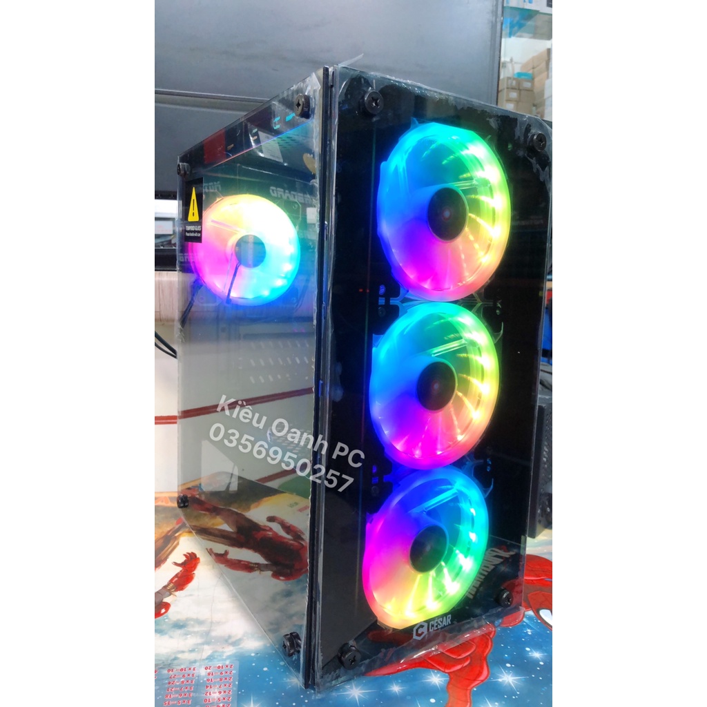 Vỏ Case Gigabyte C200 GLASS - GB-C200G (Mid Tower/Màu Đen)