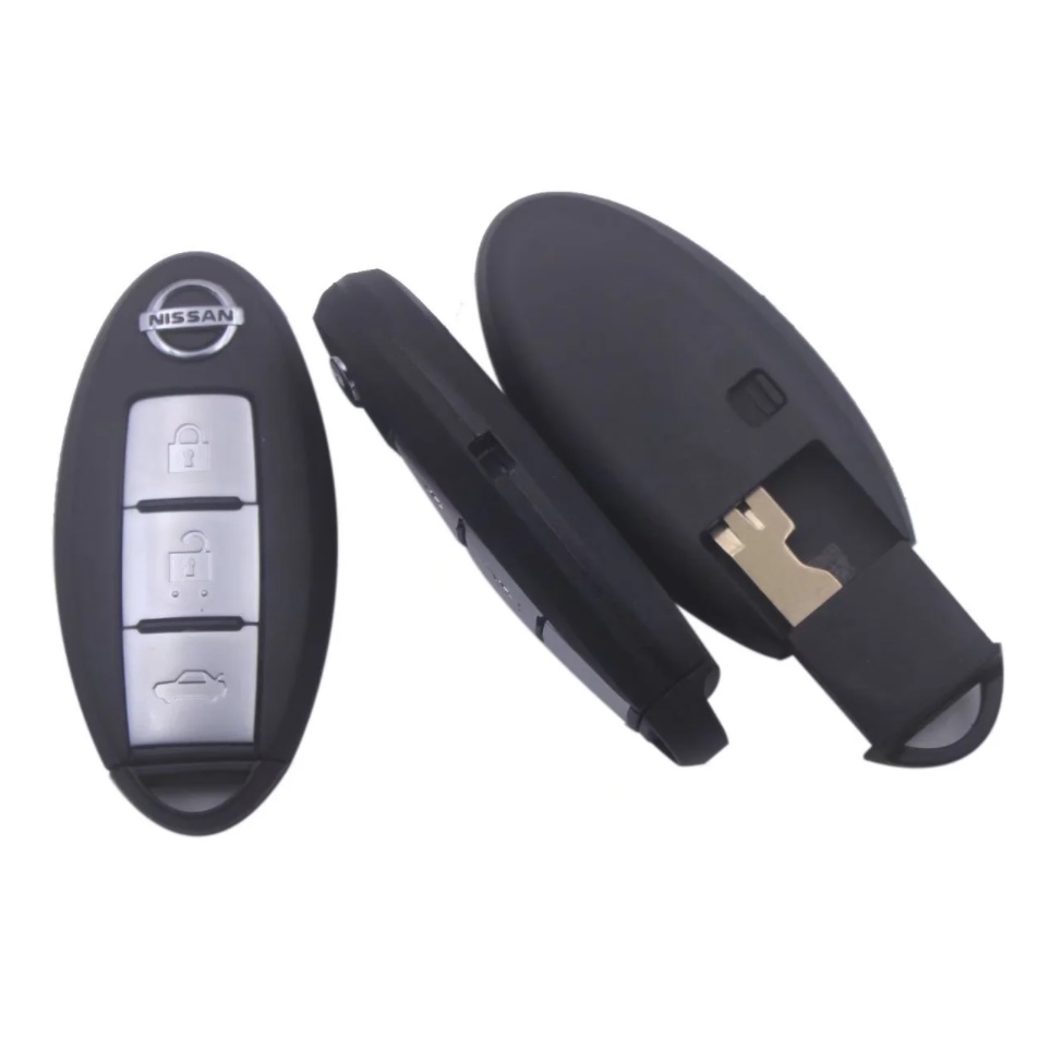 Vỏ Chìa Khóa Thông Minh 2 / 3 / 4 Nút Cho Xe nissan GTR infiniti Rogue Teana Sentra Versa Vỏ Chìa Khóa Khe Hở