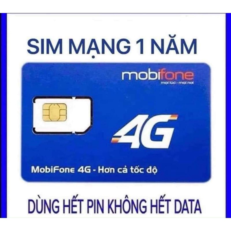 Sim data full dung lượng, không giới hạn data.