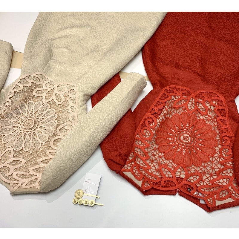 Váy Gấm Tết Cao Cấp - Kim Linh Shop