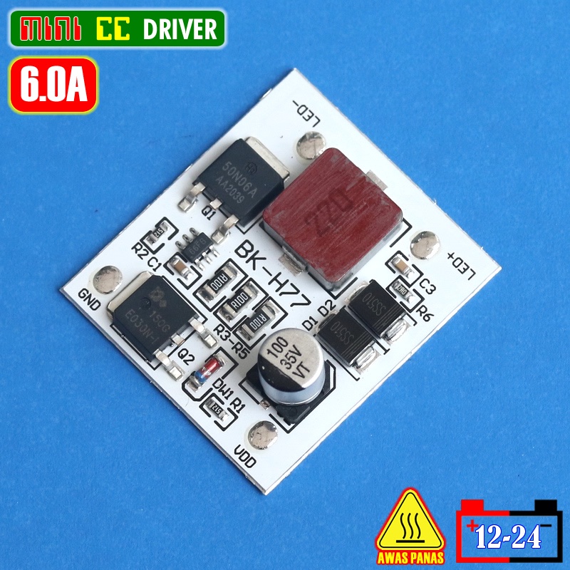 CREE Trình Điều Khiển Đèn LED Mini 6A 12V MCP CSP 7070 60W 12V