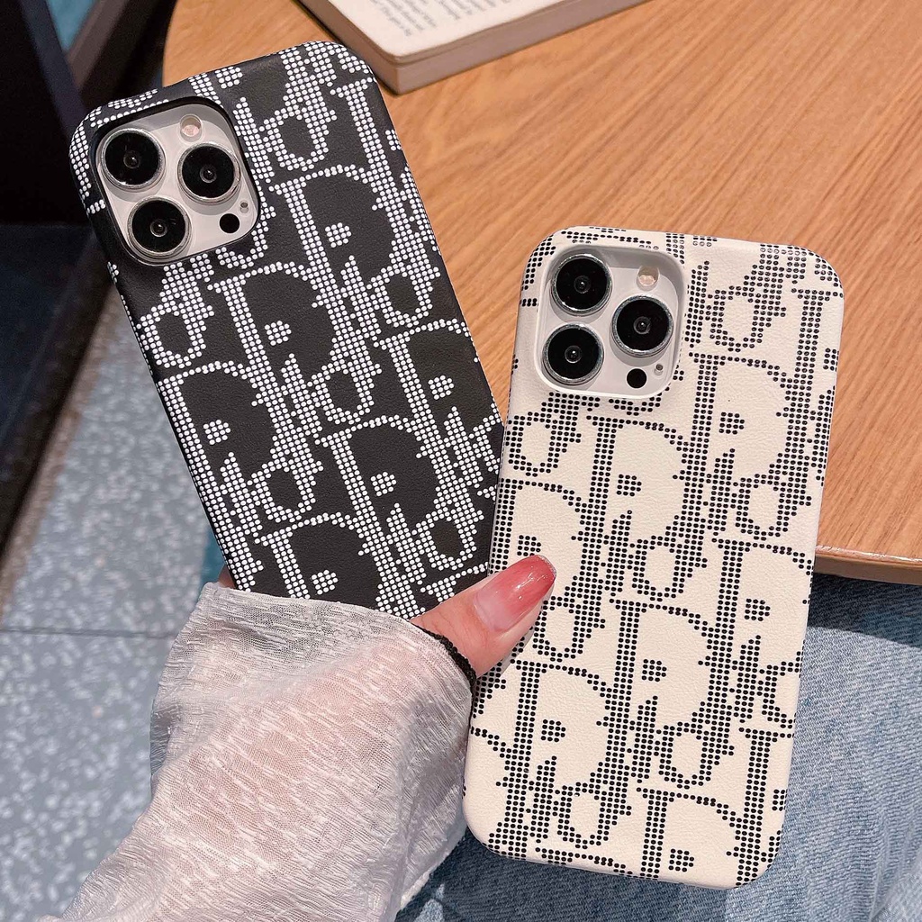 Ốp Điện Thoại Da Thời Trang Cho iPhone14Max 13promax 12 11 xsmax xr xs