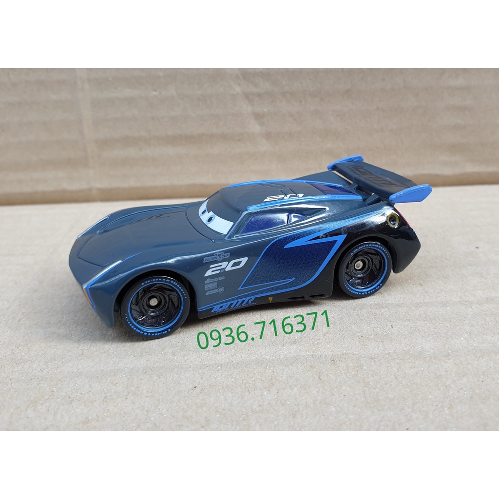Mô hình xe đua màu xanh đen tomica Nhật Bản có hộp