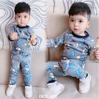 Bộ Nỉ Bông Nhiều Màu Cho Bé
