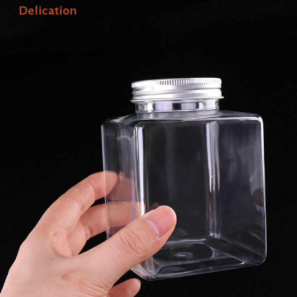 Bình Nhựa Đựng Nước Ép 500ML Có Nắp Bạc Tiện Dụng
