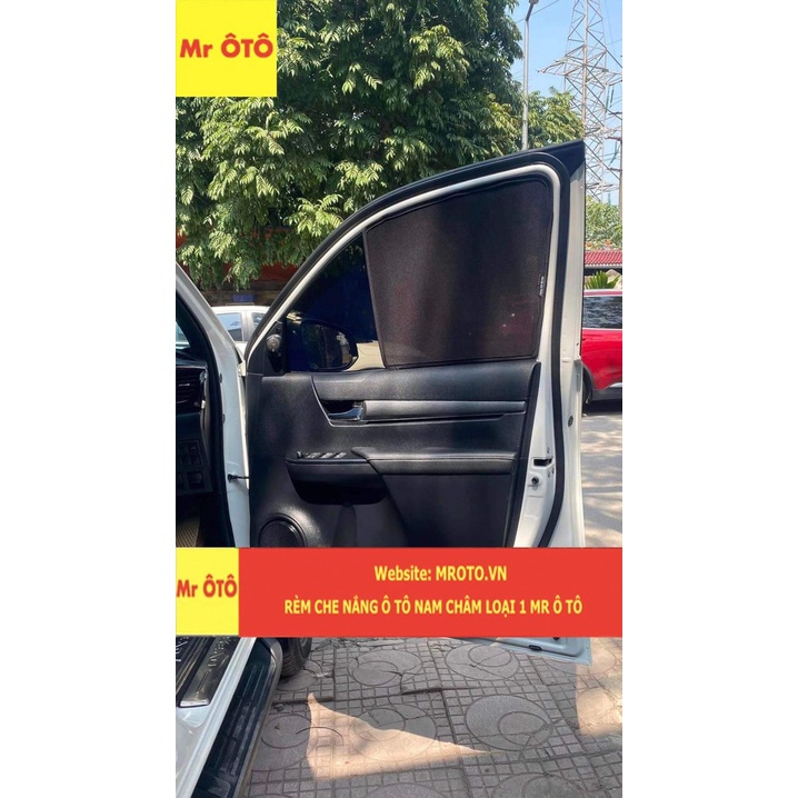 Rèm Che Nắng  Xe Toyota Hilux 2019 -2023 Hàng Loại 1 MR.ÔTÔ -Bảo Hành 2 Năm