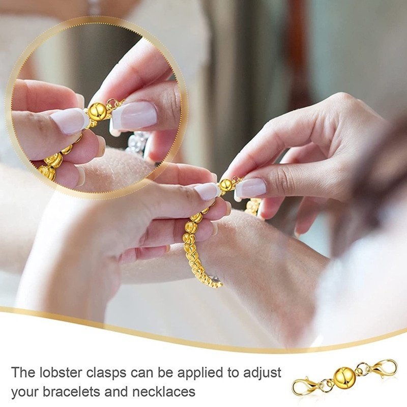 1 Đầu Kẹp Khóa Tôm Hùm Bằng Thép Không Gỉ Làm Vòng Tay/ Vòng cổ DIY