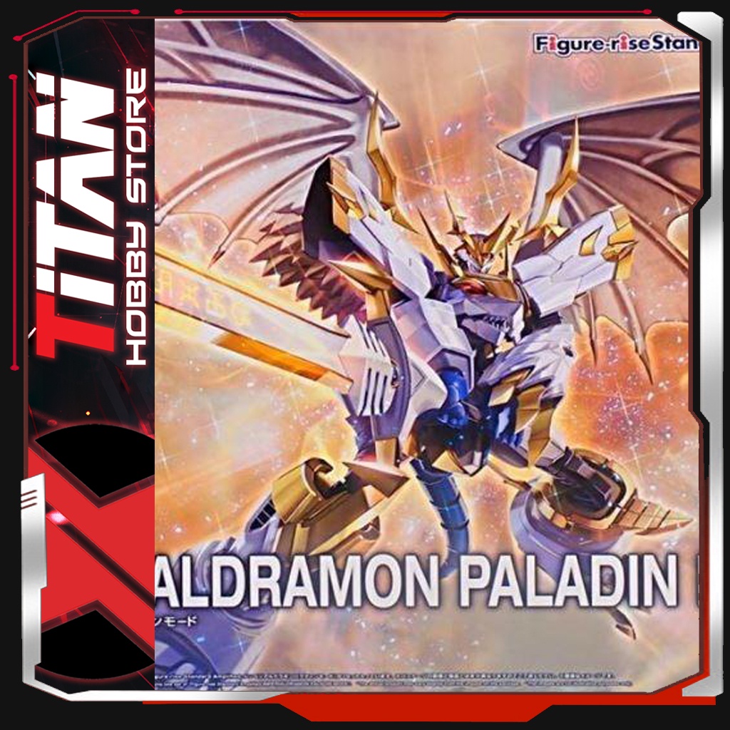 Mô hình lắp ráp Figure-rise Standard Amplified IMPERIALDRAMON PALADIN MODE Bandai Japan (Pbandai)