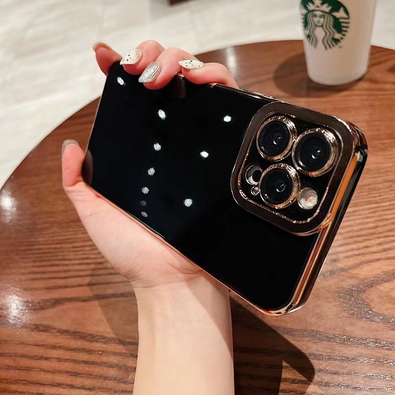 Sang Trọng Ốp Điện Thoại Mạ Điện Chống Sốc Cho IPhone 13 pro max 12 11 pro max x xs xr xsmax 7 plus 8 plus se2020 se2022