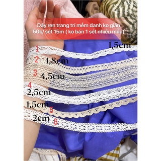 Ren trang trí 50k/ sét được 15 mét