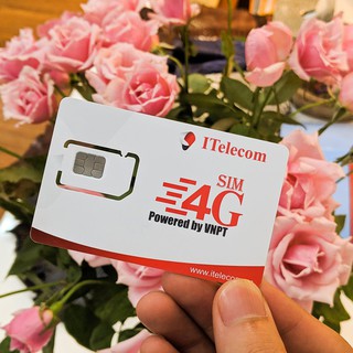 SIM 4G Vinaphone Itelecom nghe gọi vào mạng siêu rẻ, dùng cho điện thoại di động, máy tính bảng