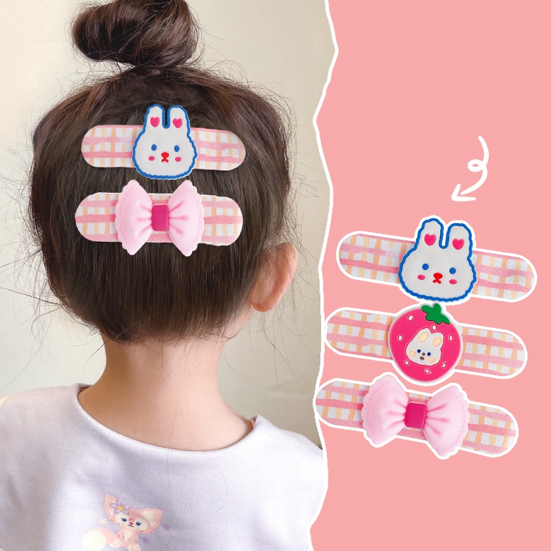 Kẹp tóc miếng dán mái bé gái TIMSTORE xinh xán dễ thương thời trang hàn quốc