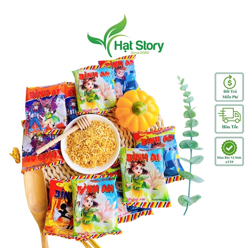 5 Gói Mỳ Tôm Tuổi Thơ, Giòn, Ngon