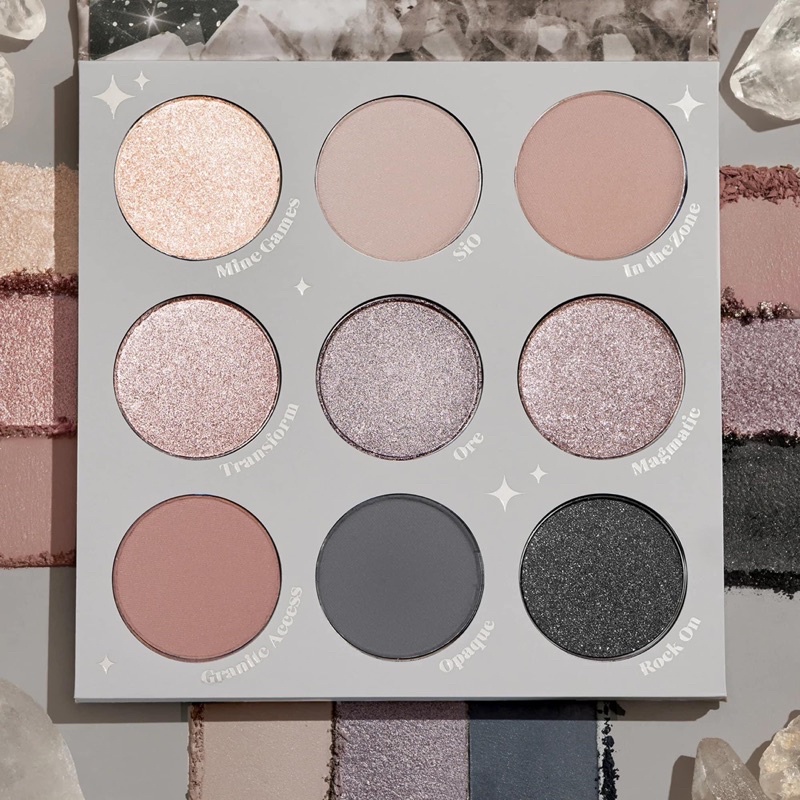 Bảng màu mắt Colourpop Of Quartz 9 ô