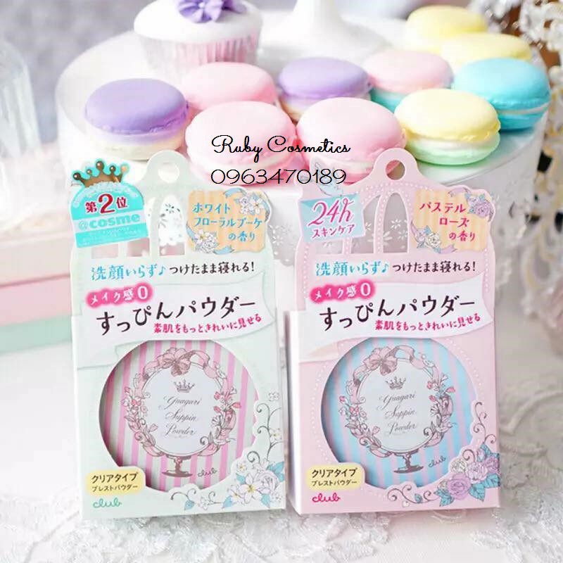 Phấn Phủ Club Yuagari Suppin Powder Với Hương Nội Địa Nhật (Mịn, Kiềm Dầu, Che Phủ Cao, Làm Đều Màu Da) | BigBuy360 - bigbuy360.vn