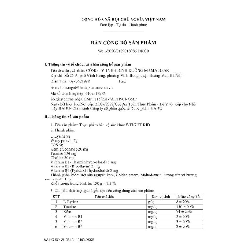 ⚡𝐂𝐇𝐈́𝐍𝐇 𝐇𝐀̃𝐍𝐆⚡ Sữa tăng cân WEIGHT KID cải thiện hấp thu, biếng ăn cho bé từ 06 tháng đến 10 tuổi loại 350g