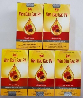 Viên dầu gấc PV (Phúc Vinh)
