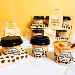 PUDDING TRÀ SỮA TRÂN CHÂU TAPIOCA