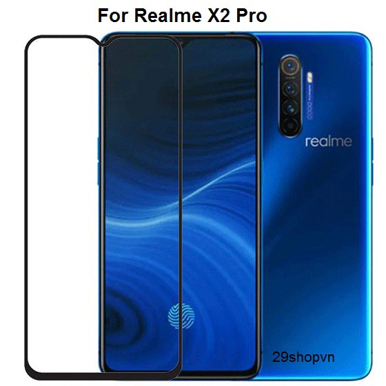 Kính cường lực full màn Realme X2 Pro