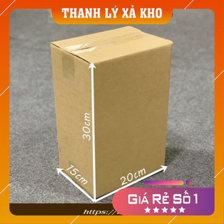 [FreeShip - Giá gốc tận xưởng] COMBO 50 Thùng 30x20x15 - Thùng Carton Đóng Hàng
