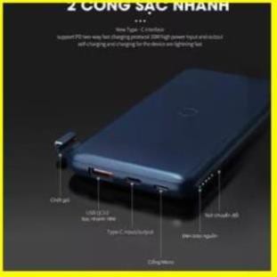 Pin Sạc Dự Phòng Mini Không Dây Remax 10.000mah RPP-152, Cục Sạc Dự Phòng Không Dây, Tích Hợp Giá Đỡ, Bảo Hành 6 Tháng