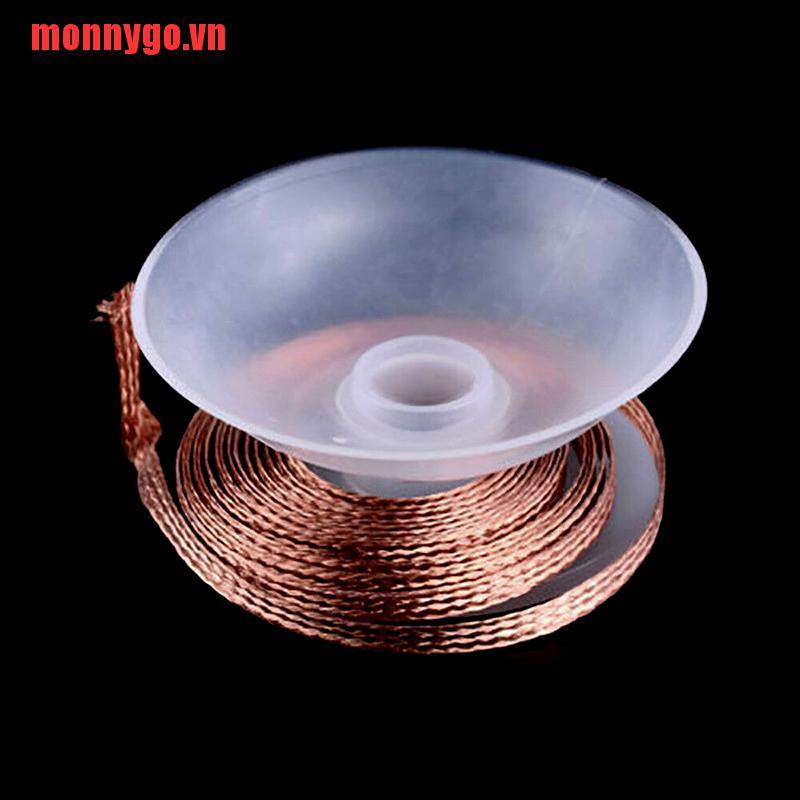 [monnygo]1PC 3.0mm 1.5M 3.0M Desoldering Braid Solder Remover Wick Wire Rep