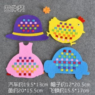 Kĩ năng đan 4 hình