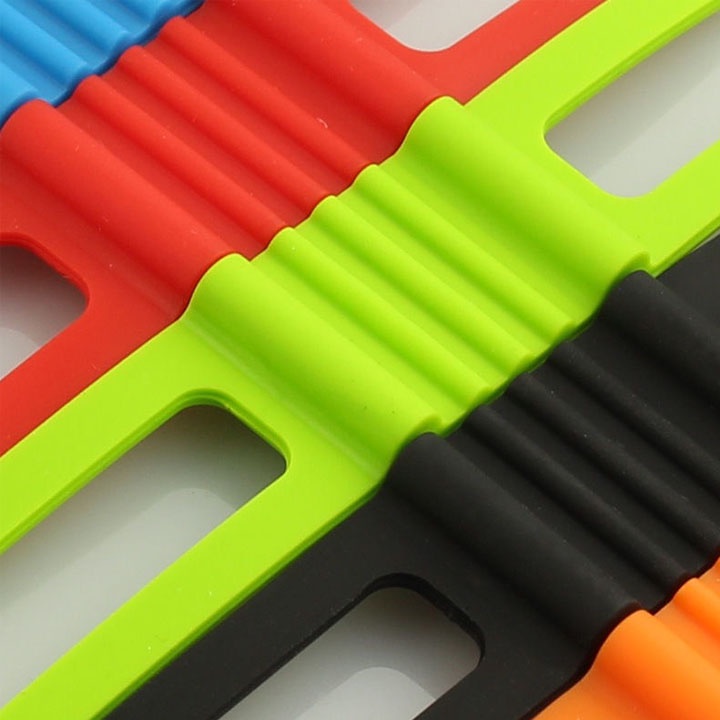 02 Dây silicon gắn đèn pin cho xe đạp tiện dụng