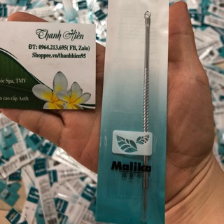 Que nặn mụn malika