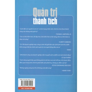 Sách - Quản Trị Thành Tích