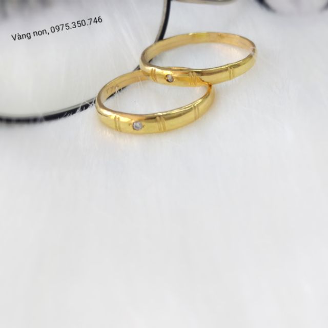 Nhẫn đôi, nhẫn cưới đôi tình nhân, cao cấp bền vĩnh viễn