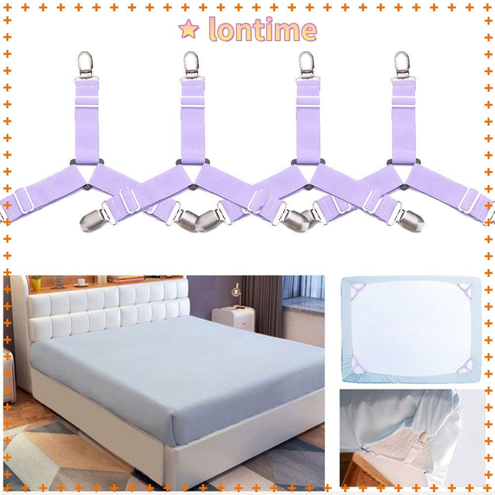 1pc Adjustable Bed Sheets Fasteners Non-slip Grippers Quilt Fixer Bedding Holder